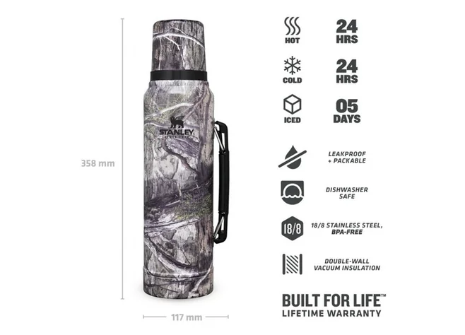 Термос Stanley Legendary Classic Country DNA Mossy Oak 1 л Фото 3